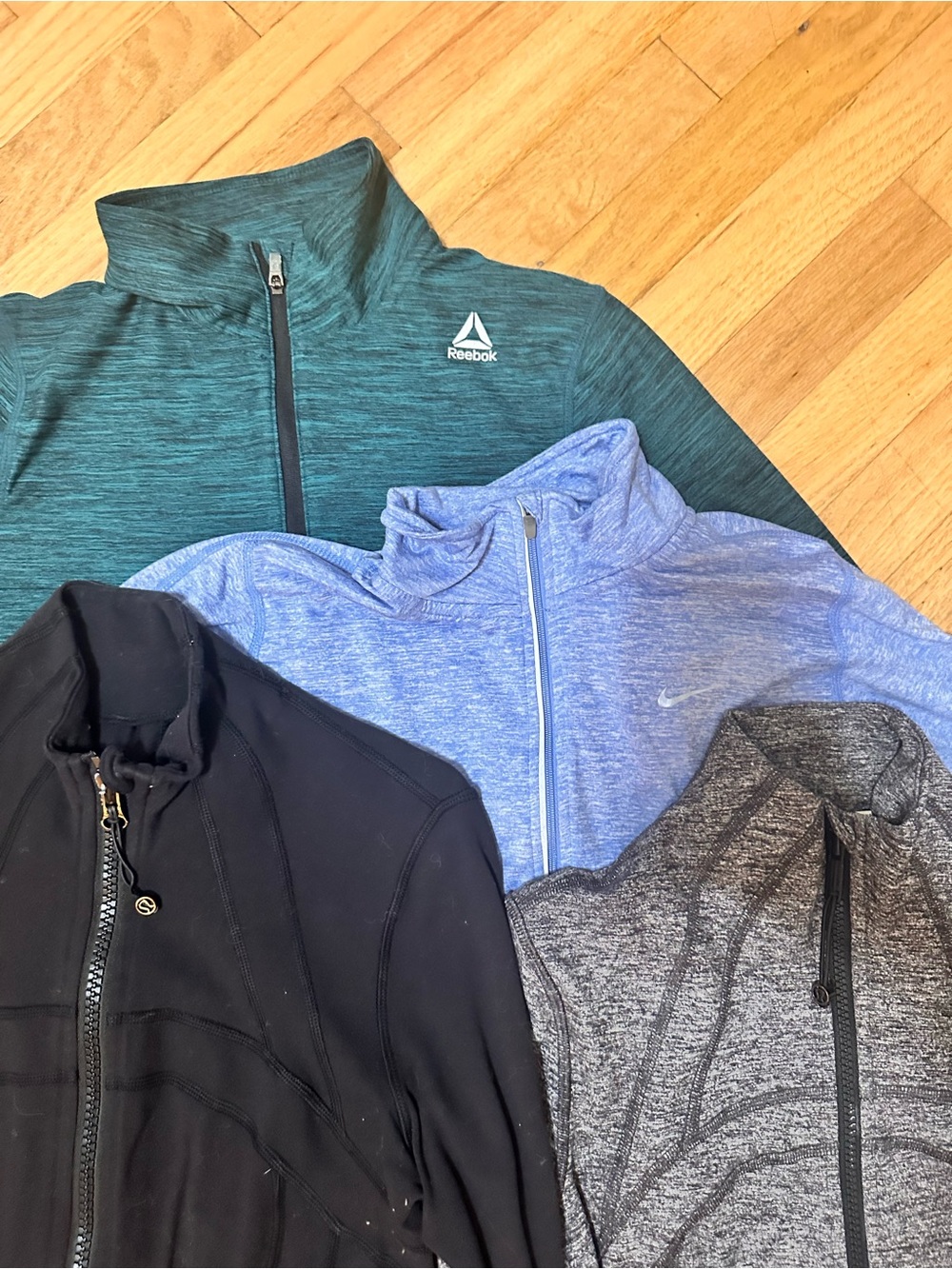 Assorted Active Zip-Up Jackets - Lululemon, Nike, and Reebok - Picture 4 of 4